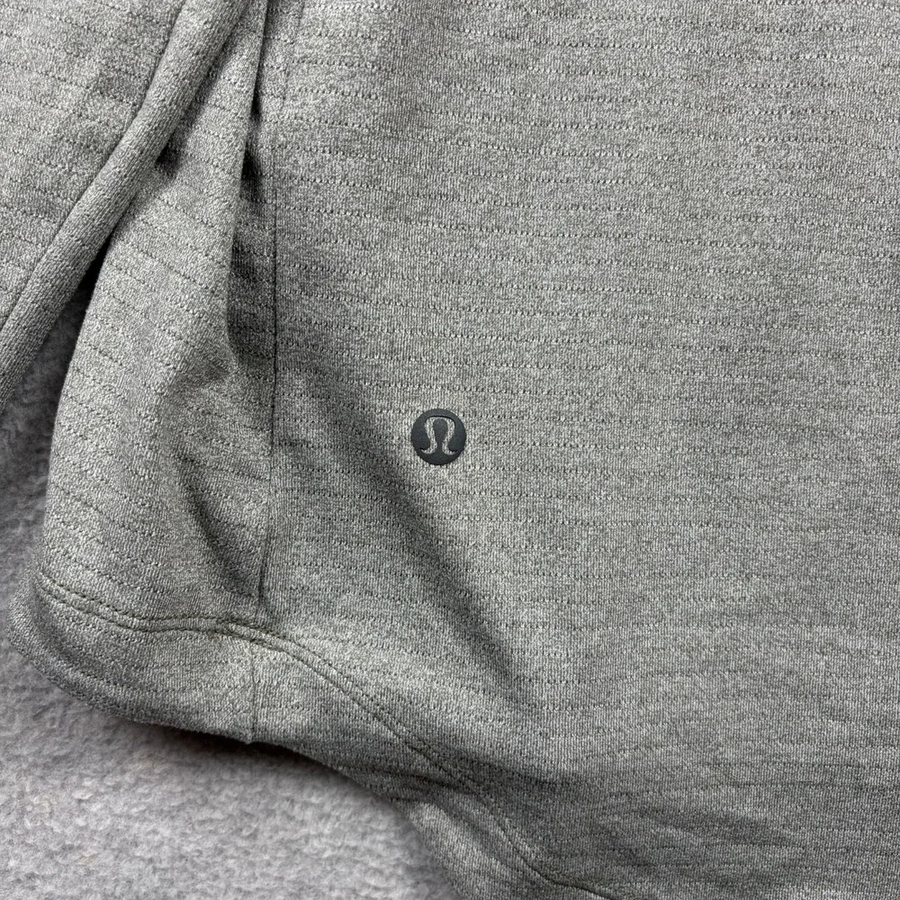 Lululemon Drysense Shirt Mens 2XL XXL Gray Long Sleeve Performance Stretch Tee